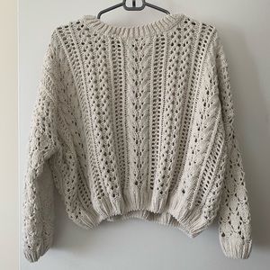 Forever 21 white sweater